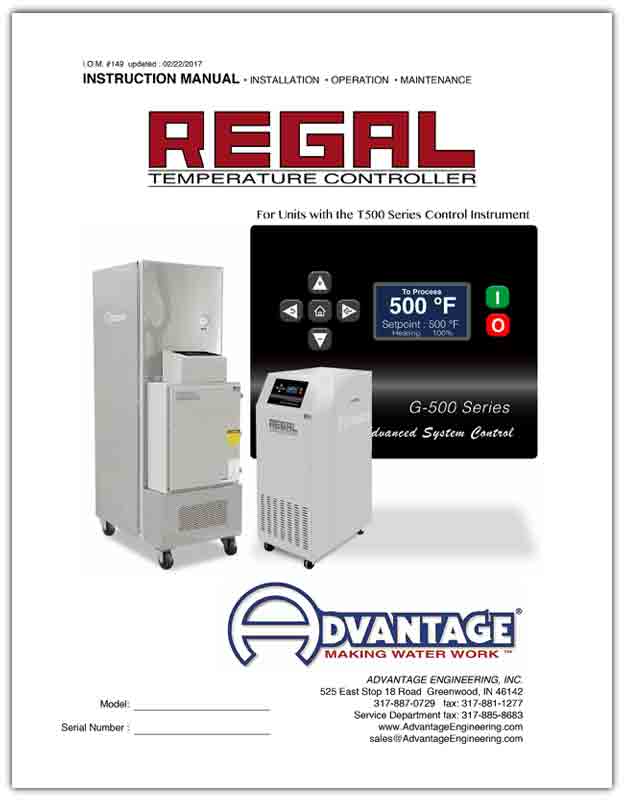 Download Regal Series Oil Units with G500 instruments