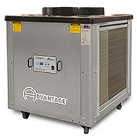 Portable Water Chiller : Air-Cooled : 3 Tons