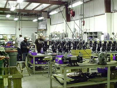 Temperature Control Unit assembly area