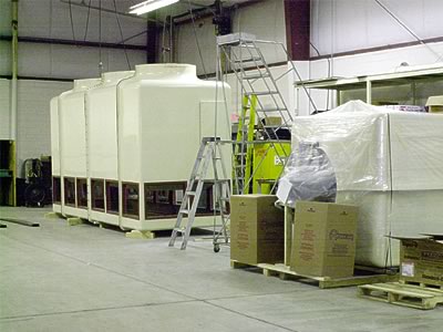 Power Tower® Unit assembly area