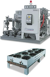 Central Chiller Air-Cooled with Remote Condenser : Model TI-90A