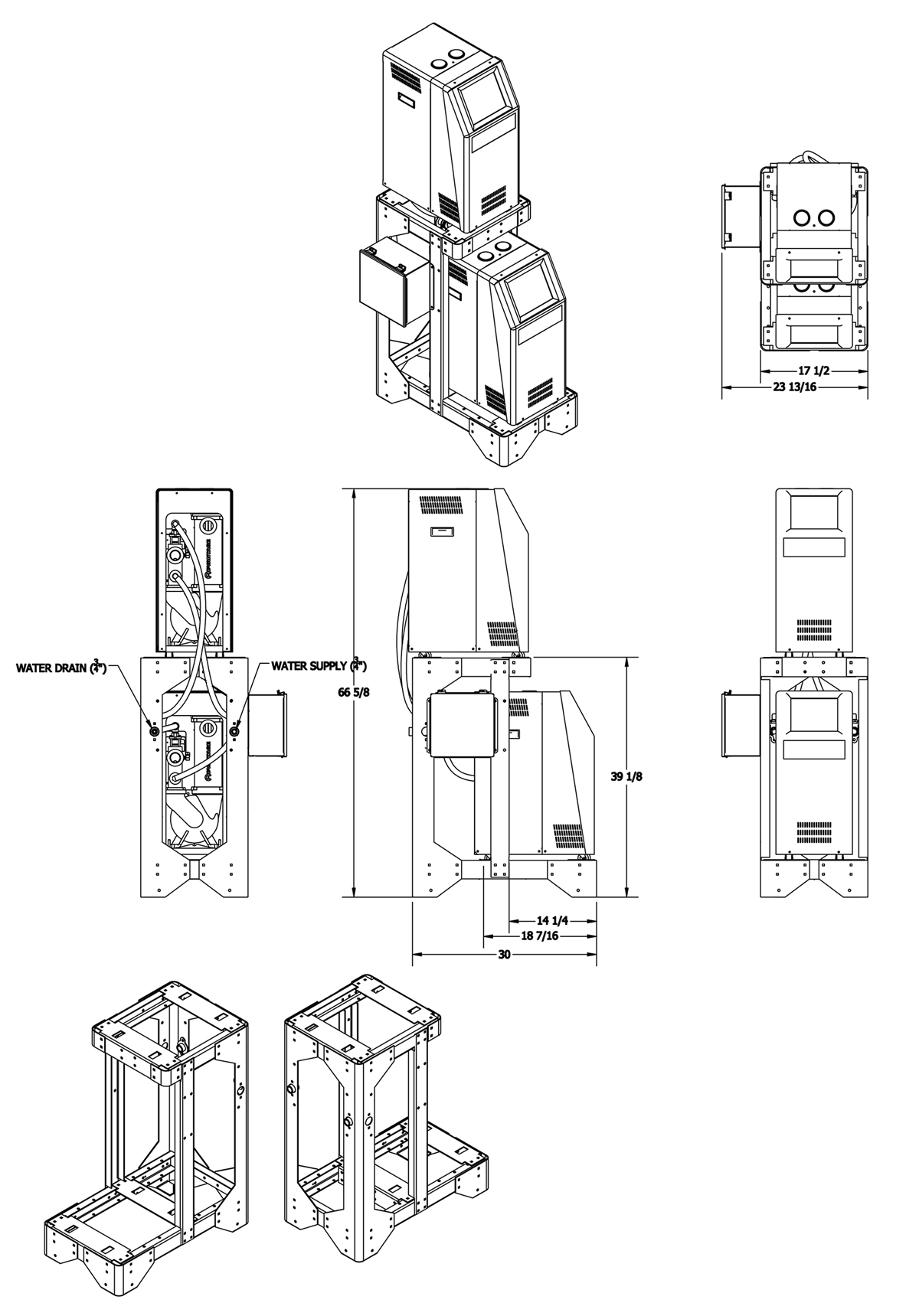 drawing for stacking stand drawing for stacking stand