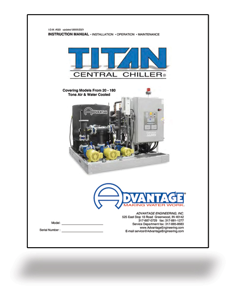 Download the Titan Central Water Chiller Manual