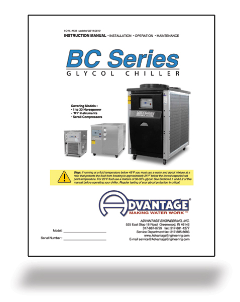 Download the BC Glycol Chiller Manual