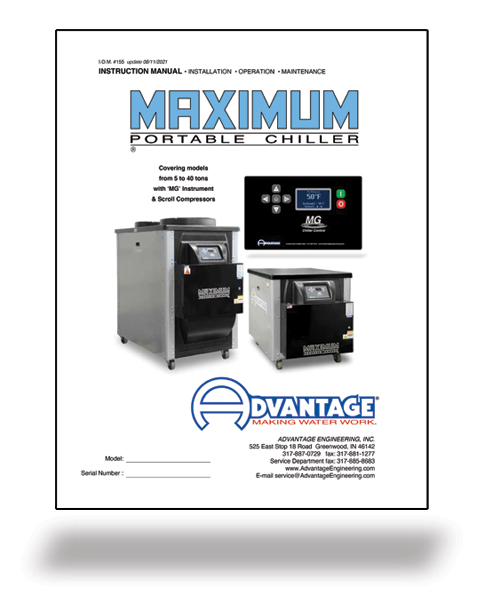 Manual for Advantage Portable Water Chillers 5-40 