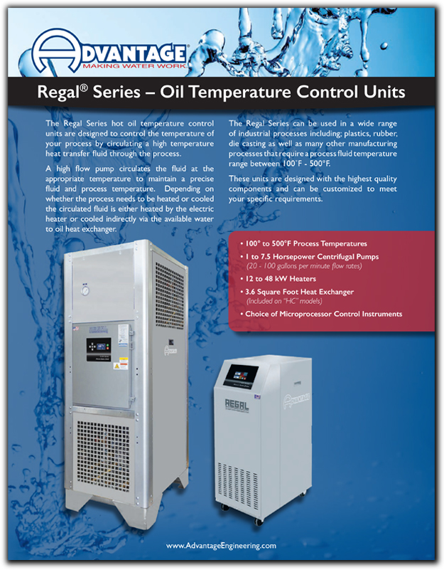 Download Literature For Regal Temperature control Units