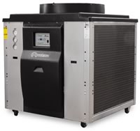 Portable Water Chiller : Air-Cooled : 15 Tons with Fan
