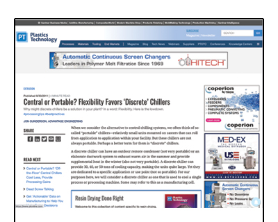 Industry trade article published by Advantage's Jon Gunderson