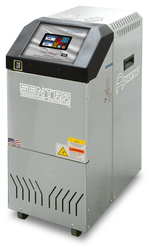Model SRT-1645 temperature control unit shown