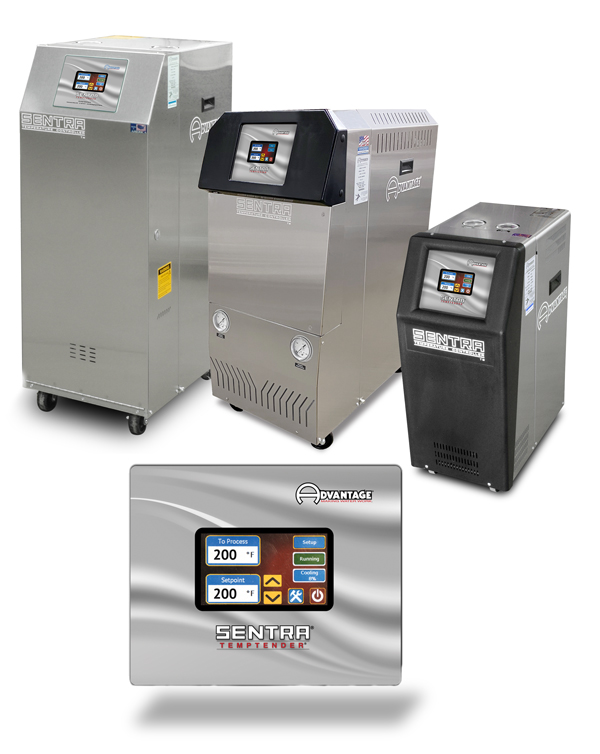 temperature control units with Temptender control instrument